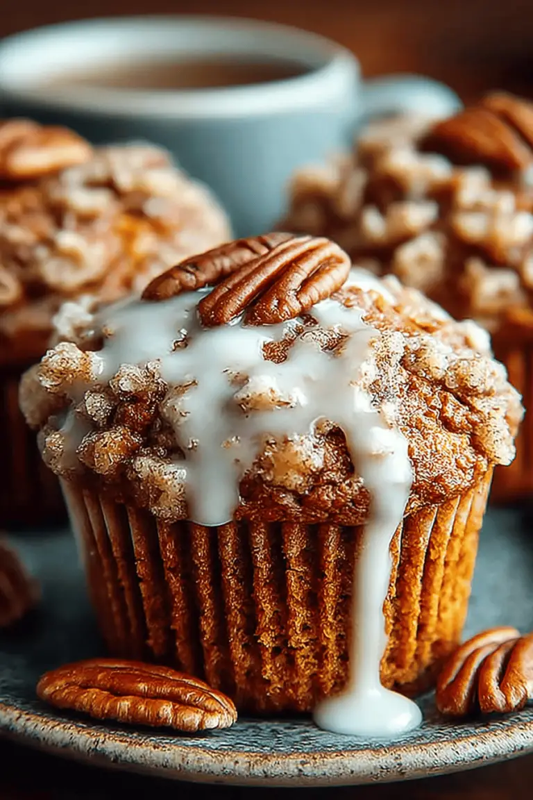 Sweet Potato Pecan Muffins