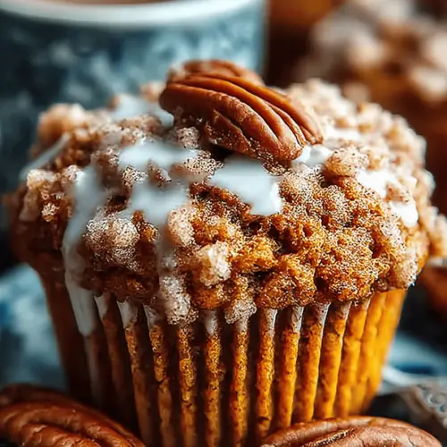 Sweet Potato Pecan Muffins