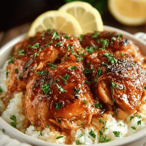 Sweet & Tangy Slow Cooker Chicken