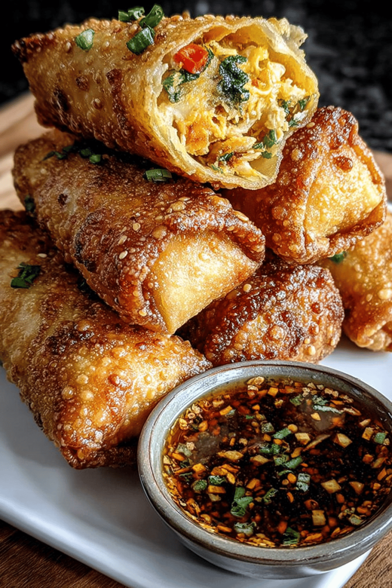 Tasty Air Fryer Chicken Egg Rolls