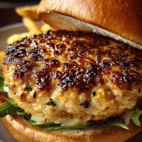 Tasty Apple Chicken Burgers