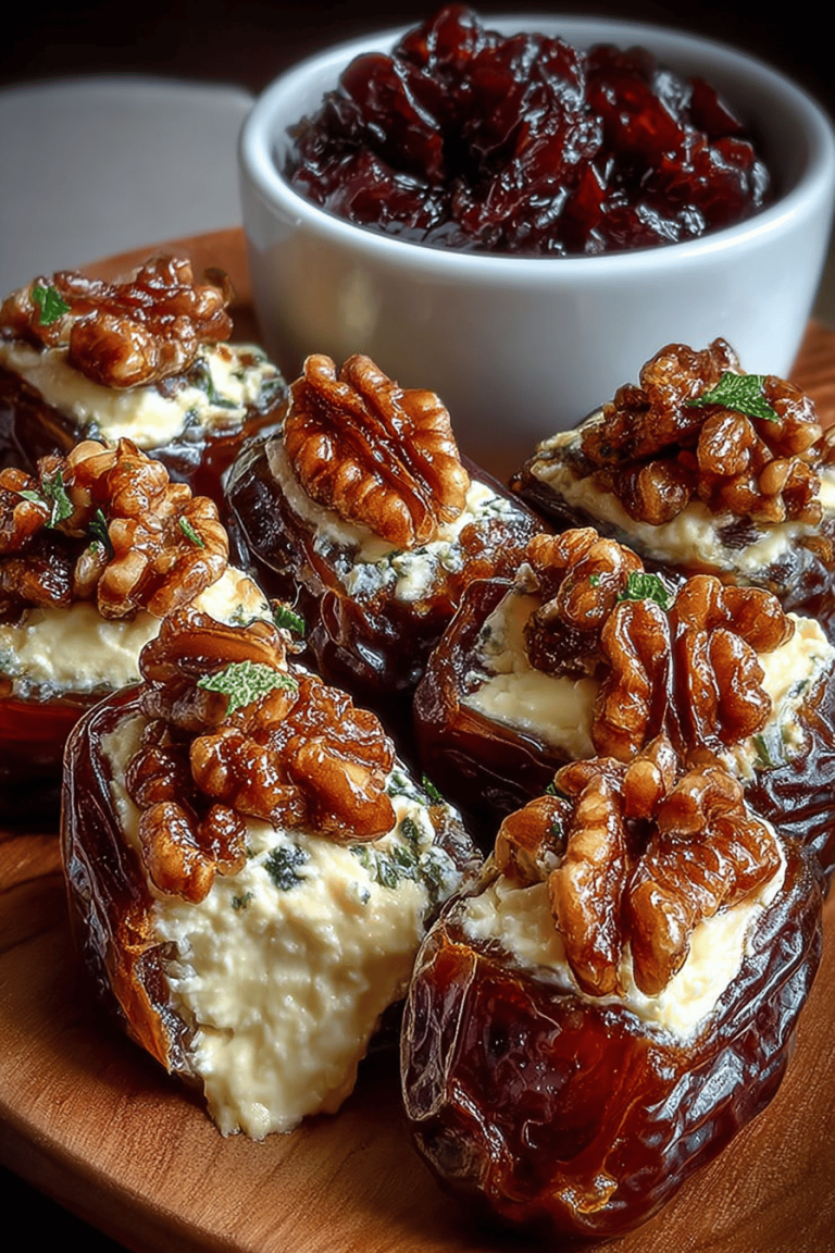 Tasty Cheese-Stuffed Dates Recipe