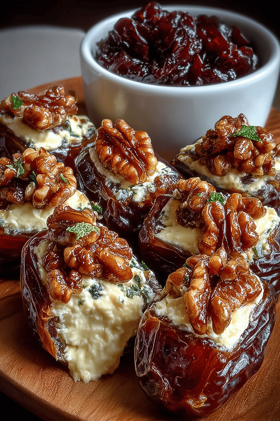 Tasty Cheese-Stuffed Dates Recipe