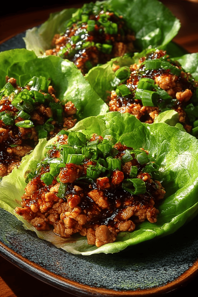 Tasty Chicken Lettuce Wraps Made Easy