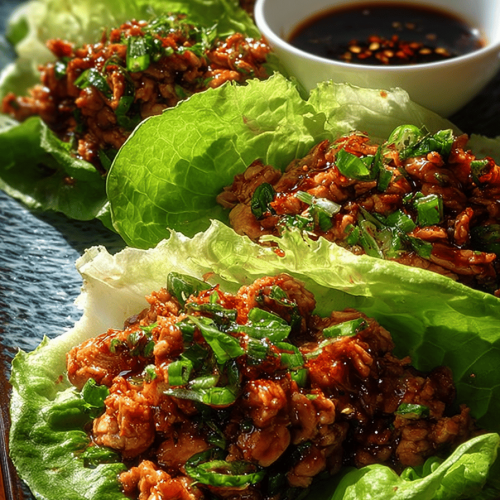 Tasty Chicken Lettuce Wraps Made Easy