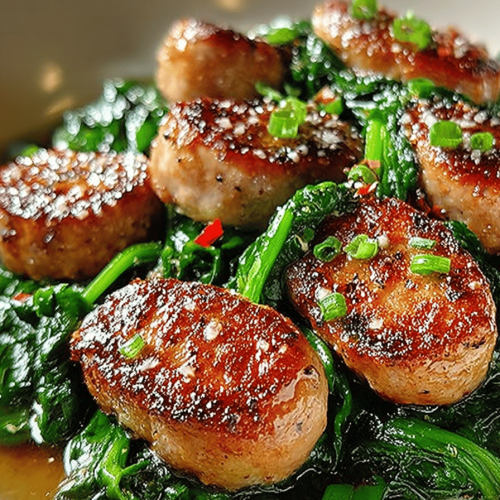 Tasty Chicken Sausage Spinach Meals