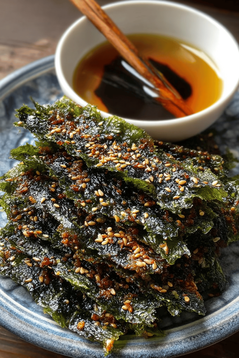 Tasty Crispy Seaweed Snacks Recipe
