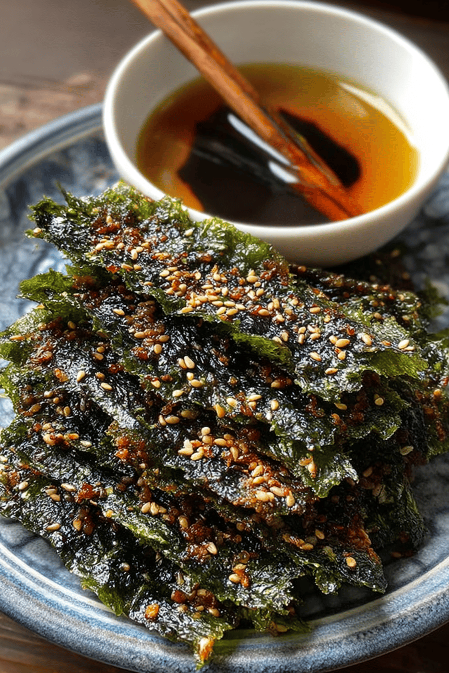 Tasty Crispy Seaweed Snacks Recipe