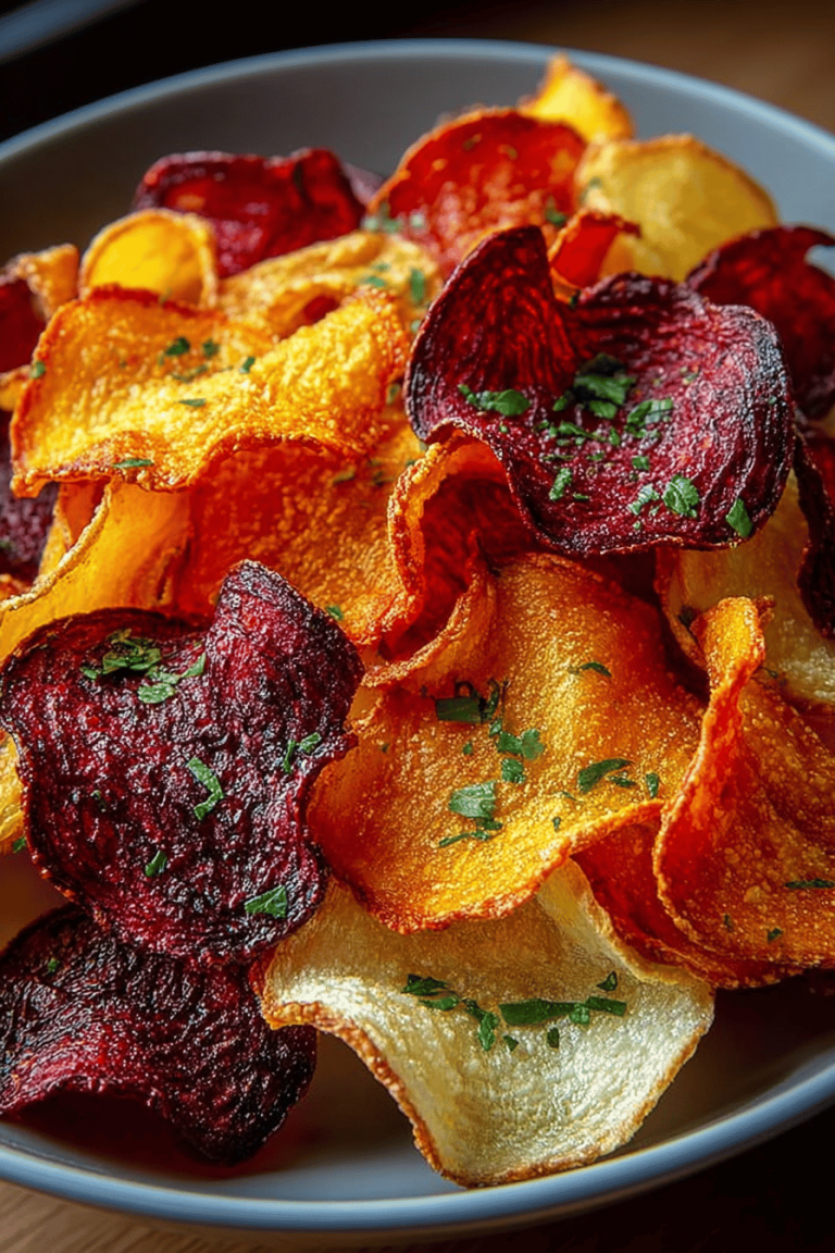 Tasty Crispy Veggie Chips Recipes