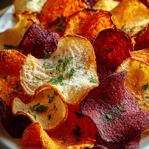 Tasty Crispy Veggie Chips Recipes