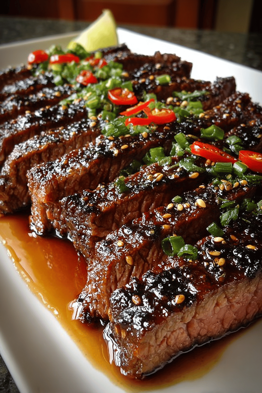 Tasty Ginger Soy Flank Steak Recipes