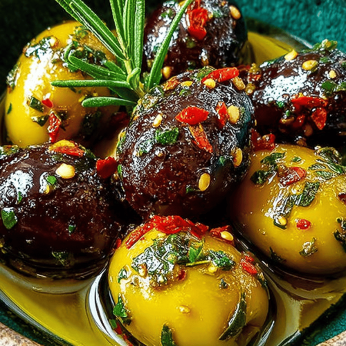 Tasty Marinated Olive Dishes