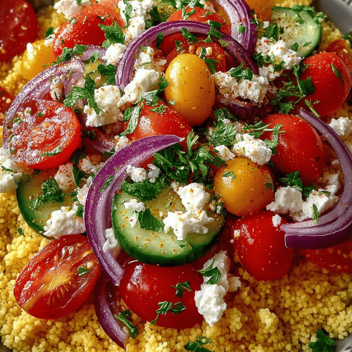 Tasty Mediterranean Couscous Salad