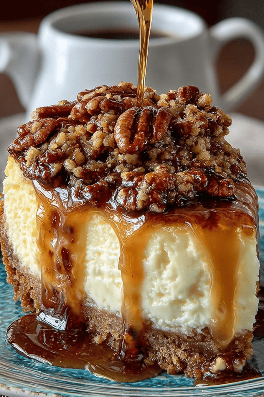 Tasty Pecan Pie Cheesecake Delights