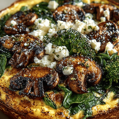 Tasty Spinach Broccoli Mushroom Quiche Recipes