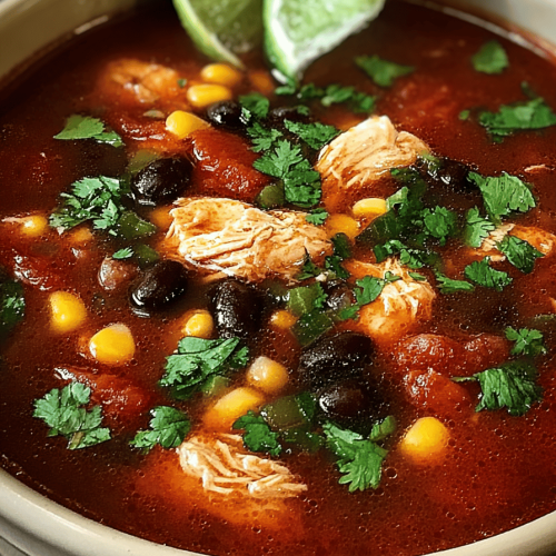 Tasty Weight Watchers Chicken Tortilla Soup