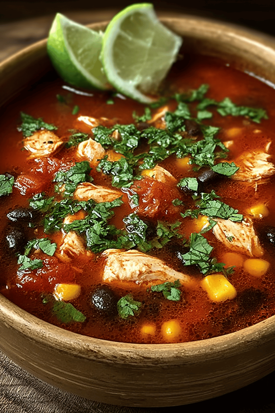 Tasty Weight Watchers Chicken Tortilla Soup