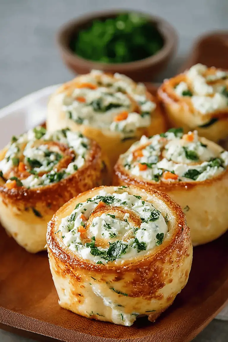 Veggie Cream Cheese Rolls