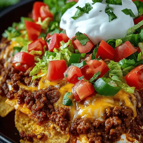 Walking Taco Casserole