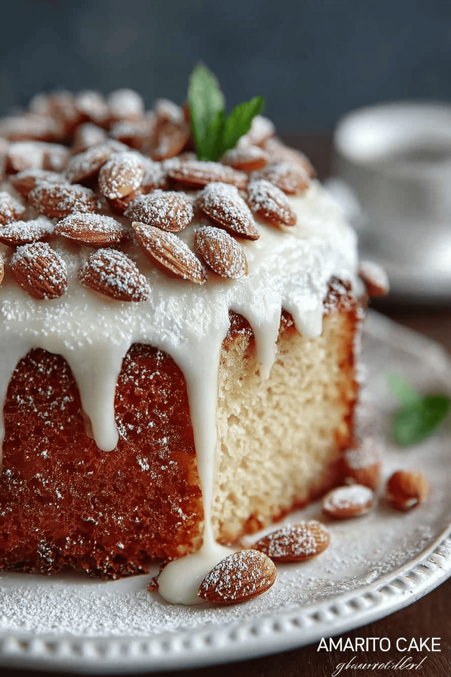 Amaretto Almond Cake
