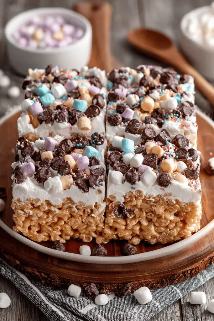 Avalanche Krispie Bars