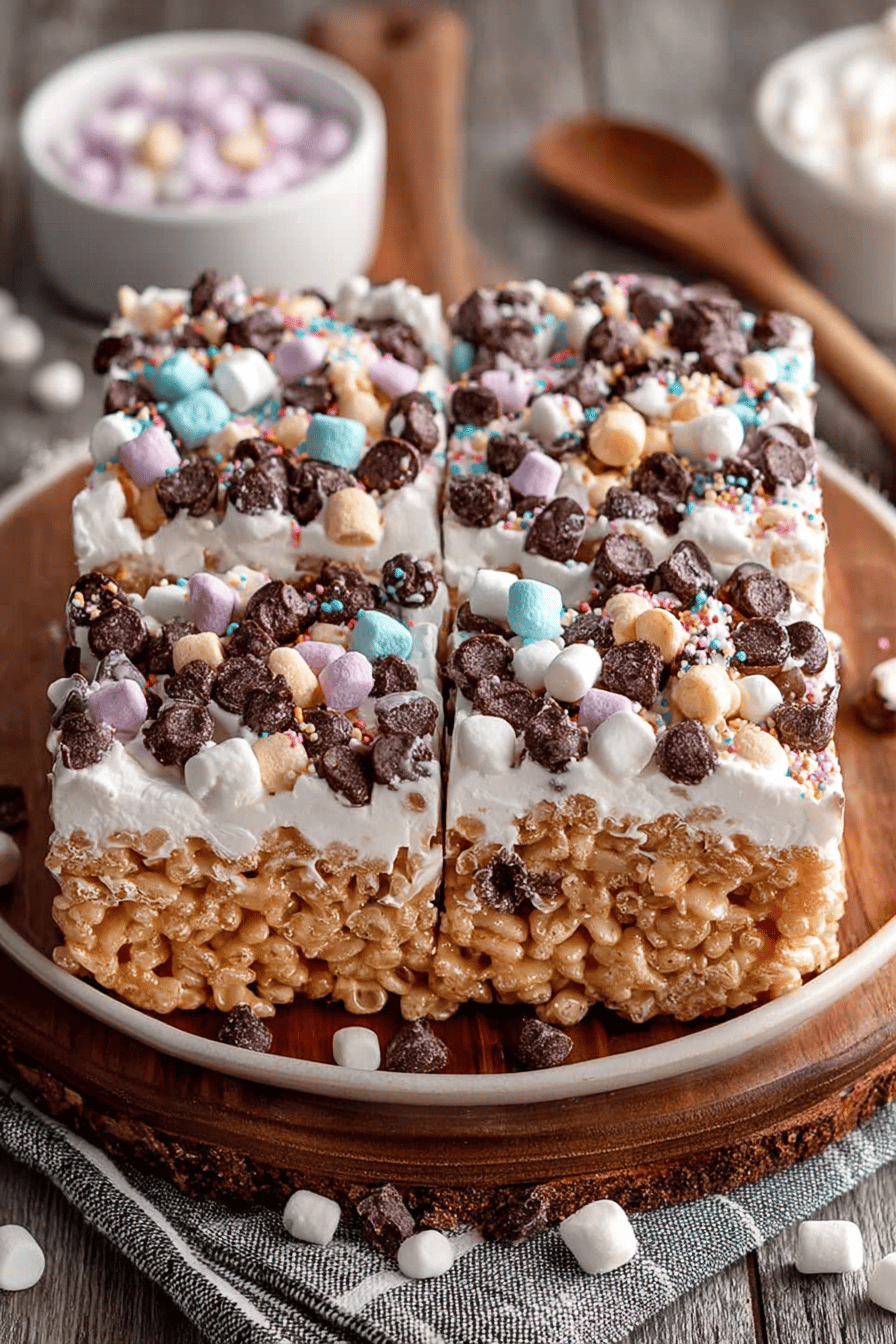 Avalanche Krispie Bars