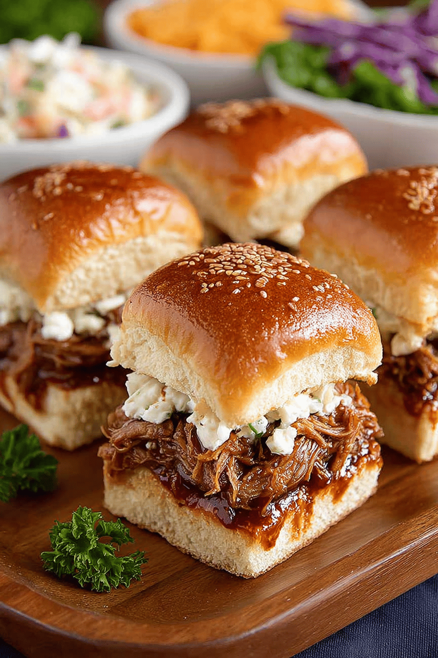 BBQ Pulled Pork Sliders