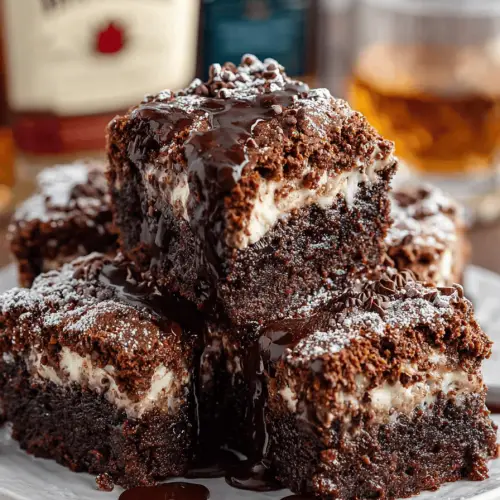 Boozy Brownies