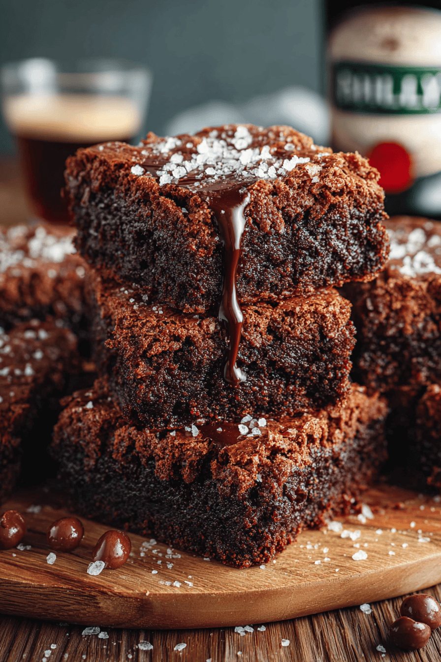 Boozy Brownies