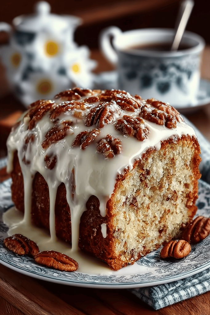Butter Pecan Cake with Cream Cheese Icing