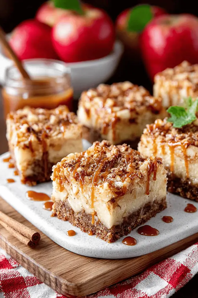 Caramel Apple Blondies