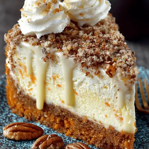 Carrot Cake Cheesecake Delight