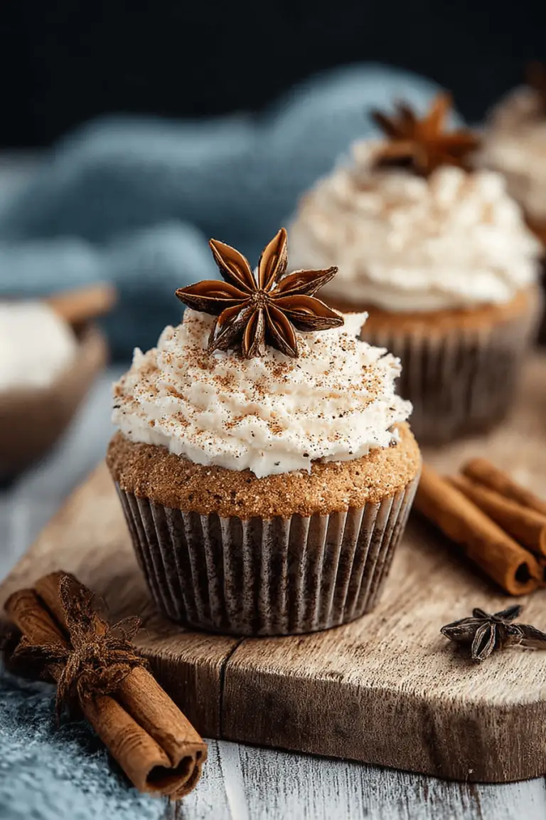 Chai Spice Cupcakes