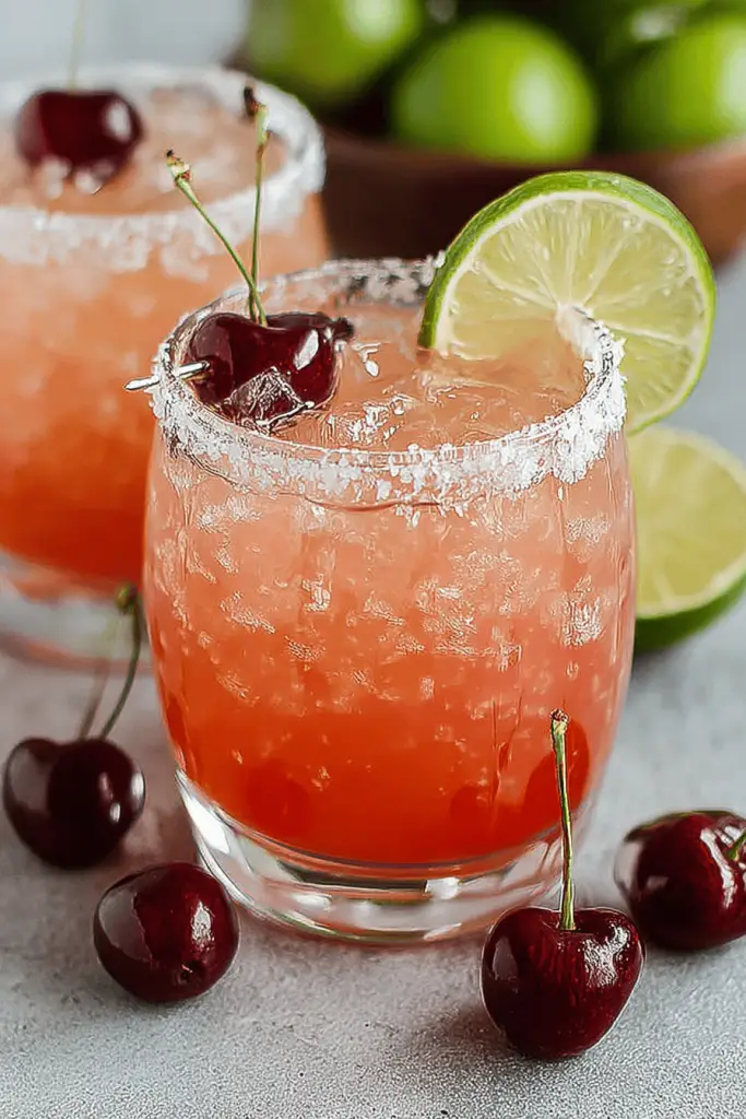 Cherry Beer Margaritas