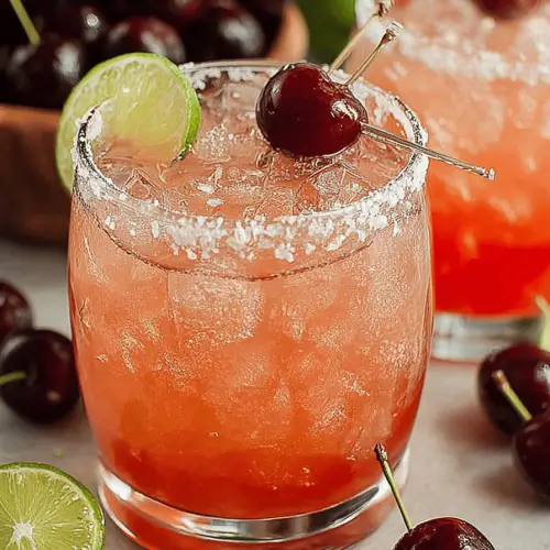 Cherry Beer Margaritas