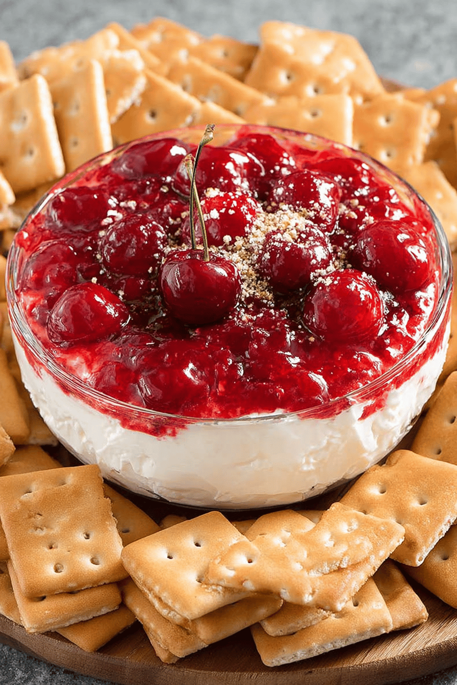 Cherry Cheesecake Dip