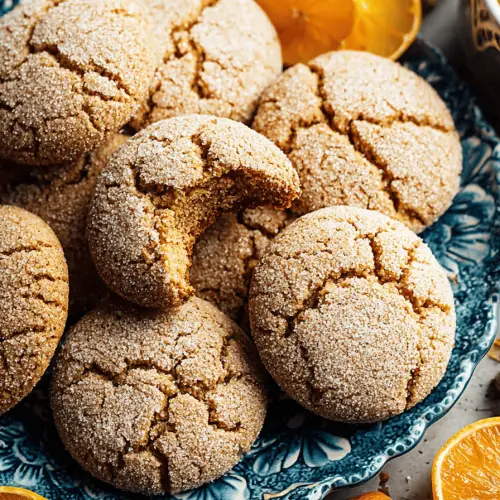 Chewy Cardamom Cookies