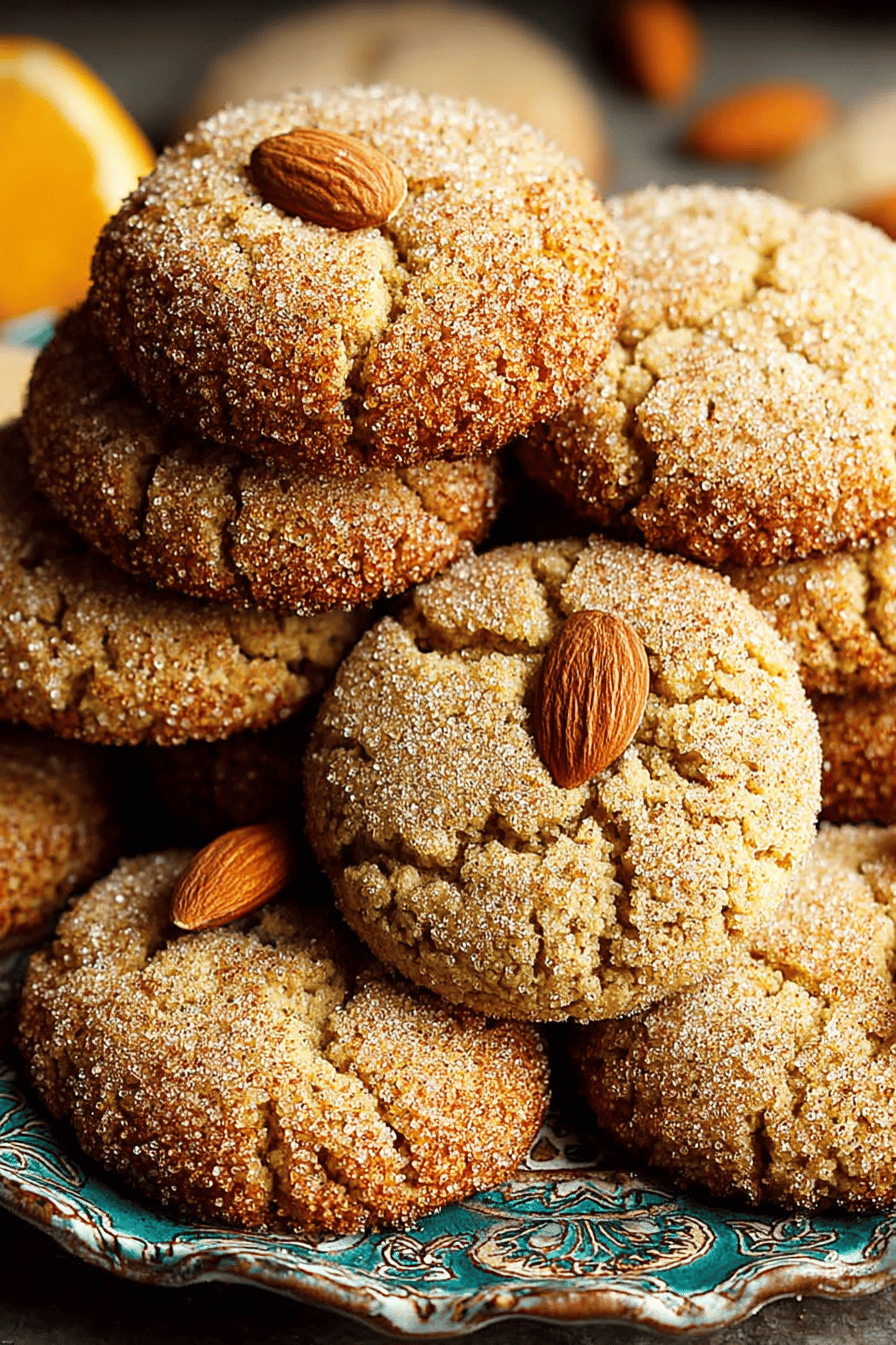 Chewy Cardamom Cookies