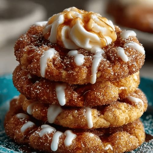 Chewy French Toast Cookie Delights