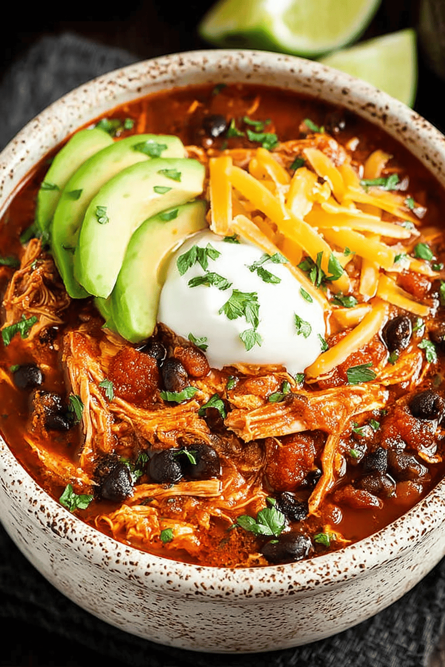 Chicken Enchilada Chili