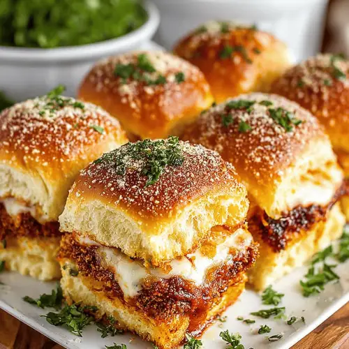 Chicken Parmesan Sliders