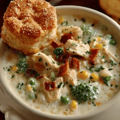 Chicken Pot Pie Soup