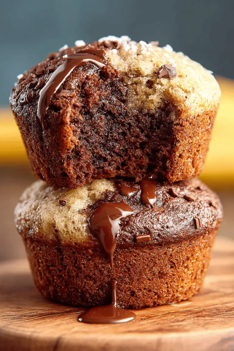 Chocolate Banana Muffins