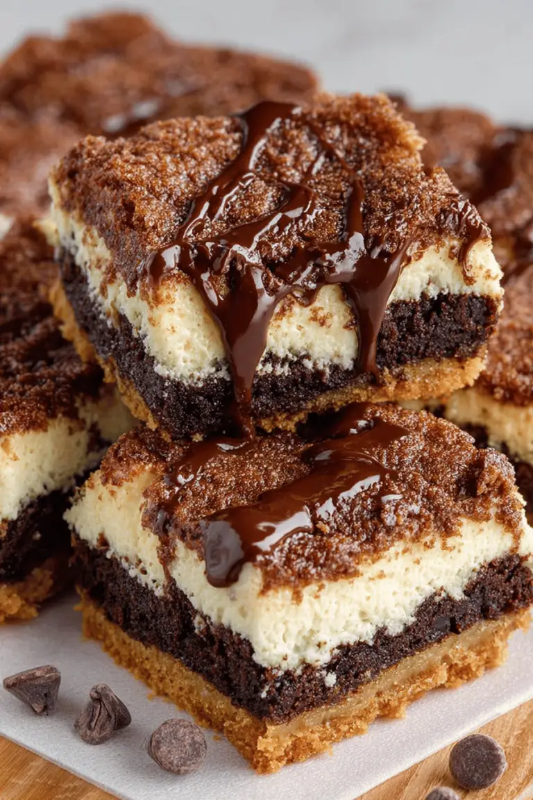 Chocolate Cheesecake Bars