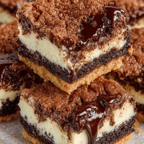 Chocolate Cheesecake Bars