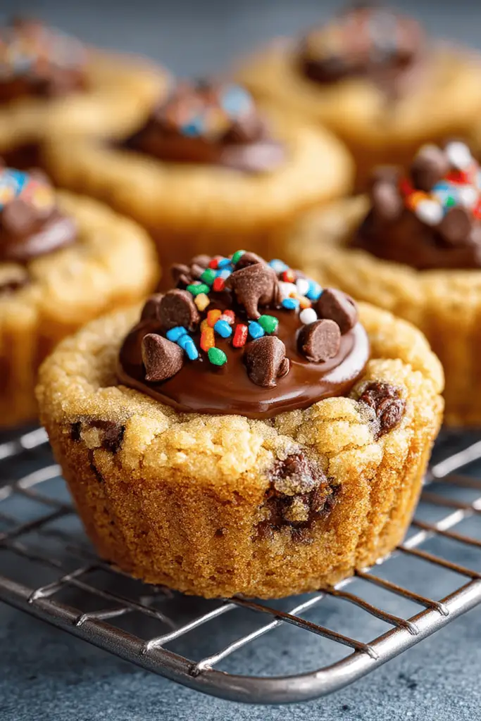 Chocolate Chip Cookie Cups