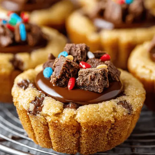 Chocolate Chip Cookie Cups