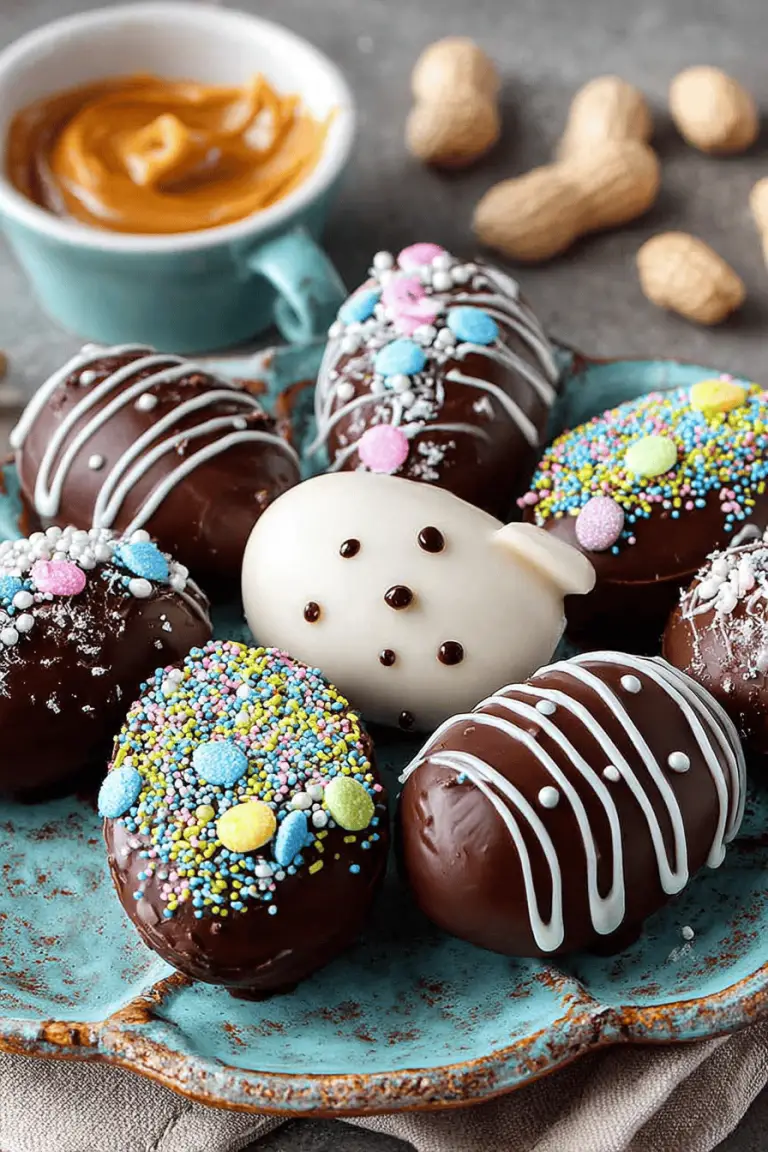 Chocolate Peanut Butter Eggs