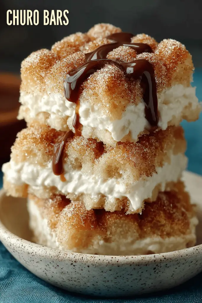 Churro Bars