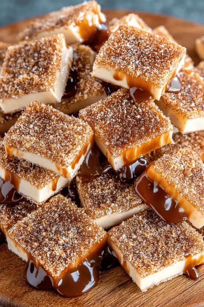 Churro Toffee Bites